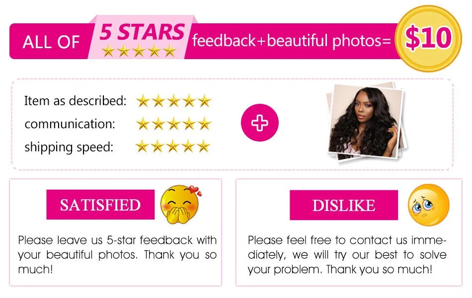 UNice Hair Drawstring Body Wave V Part Wig Natural Color 100% Human Hair Wigs Clip In V-Part Wig Mini Leave Out 150% Density