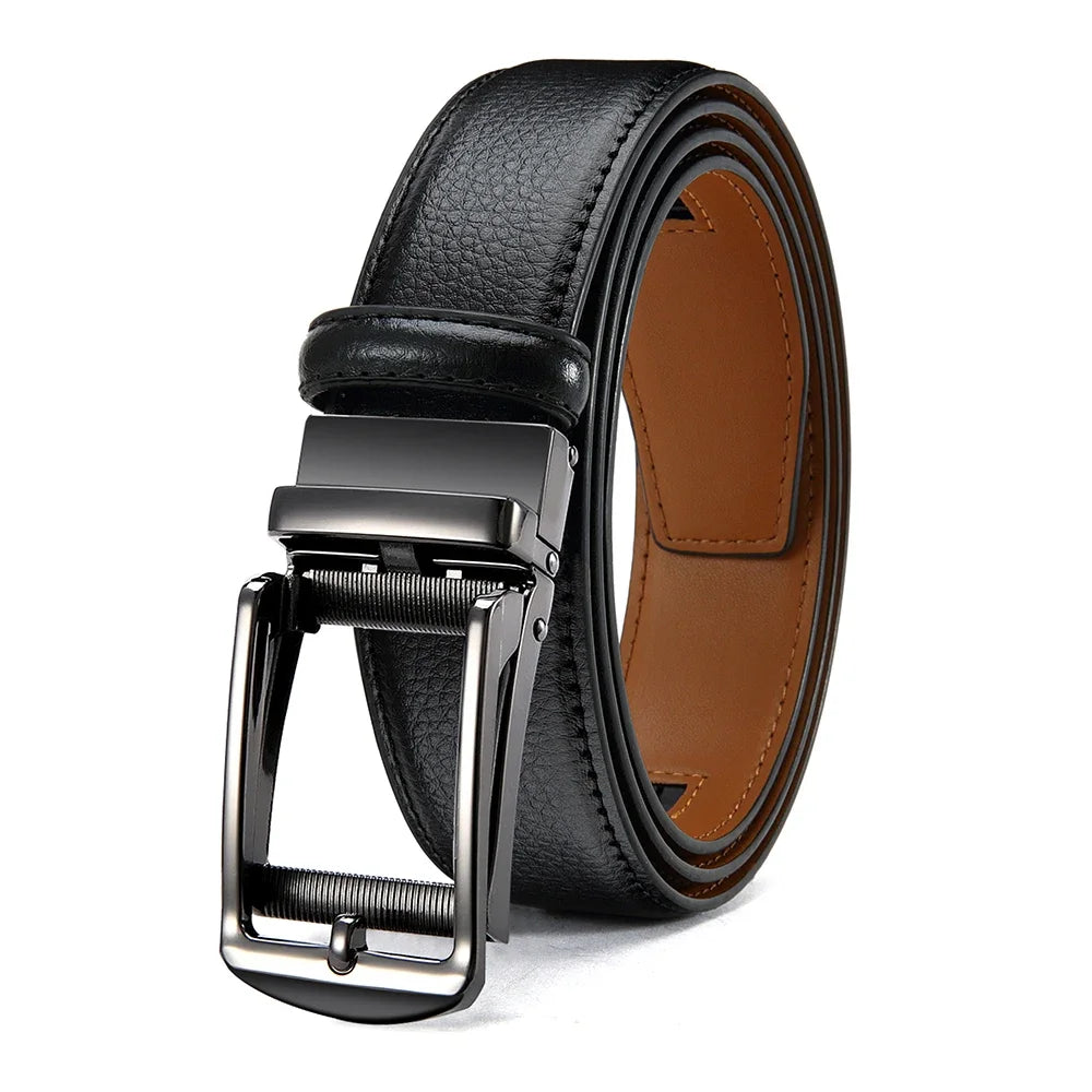 Mens Belts Metal Automatic Buckle Famous Brand Belt Men Quality Genuine Luxury Leather Belt for Men Famous Brand Belt Wome