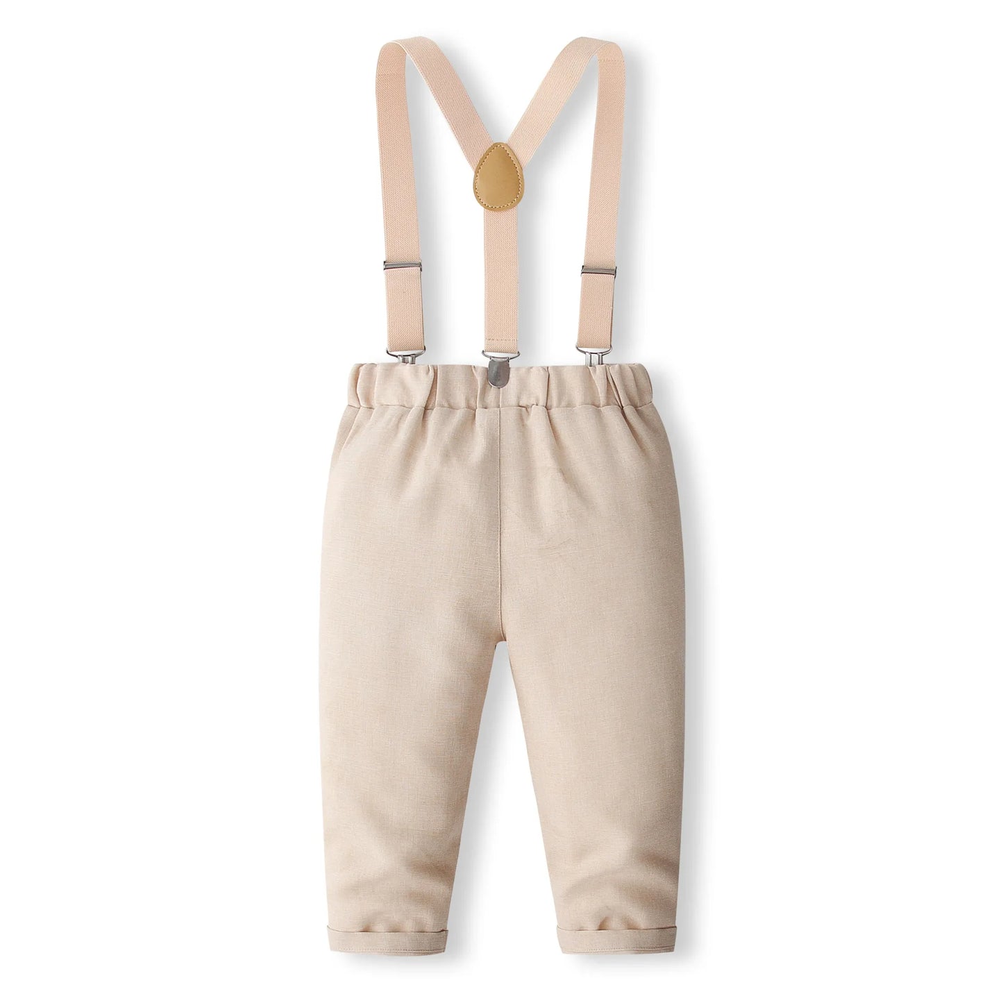4PCS Gentleman Outfit for 1 2 3 4 5 6 Years Baby Boys Spring Autumn Kid Formal Birthday Party Costume Children's Long Sleeve Set