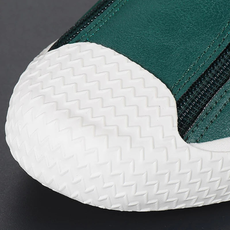 Men's Sneakers High Quality Men Shoes Comfortable Leather Shoes Wear-resistant Plus Size Casual Driving Shoes Hot Sale Moccasins