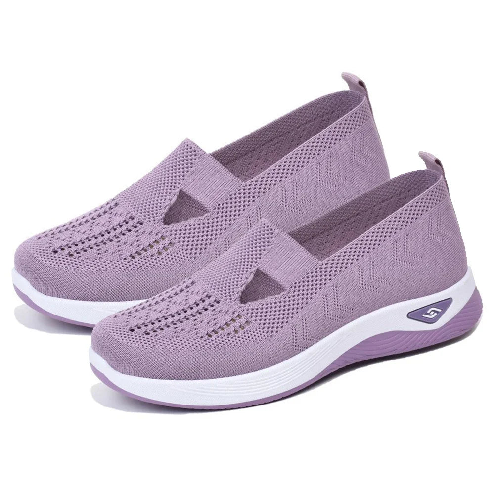 Breathable Barefoot Shoes Comfortable Orthopedic Shoes Non Slip Walking Sneakers with Arch Support for Women