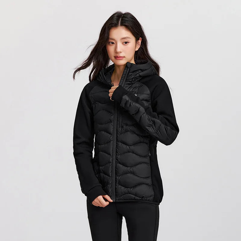 Semir Down Coats Women Slim Fit Patchwork Waterproof Fleece Raglan Sleeve 2025 Winter Clothes Woman New in Coats & Jackets