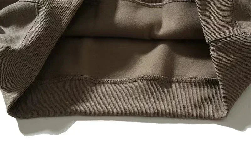 Classic Brand Double Line Embossed Letter Men's Hoodies Luxury Design Three-dimensional Letter Hoodie High Street Couple Sweater
