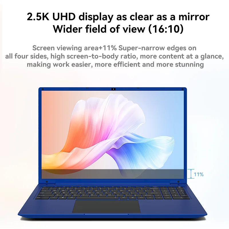 Adreamer 16 Inch Laptop LeoBook16S 2560*1600 IPS 60Hz CPU Intel i5-1240P 16GB RAM SSD 1TB 16" Business Computer Desktop Laptop