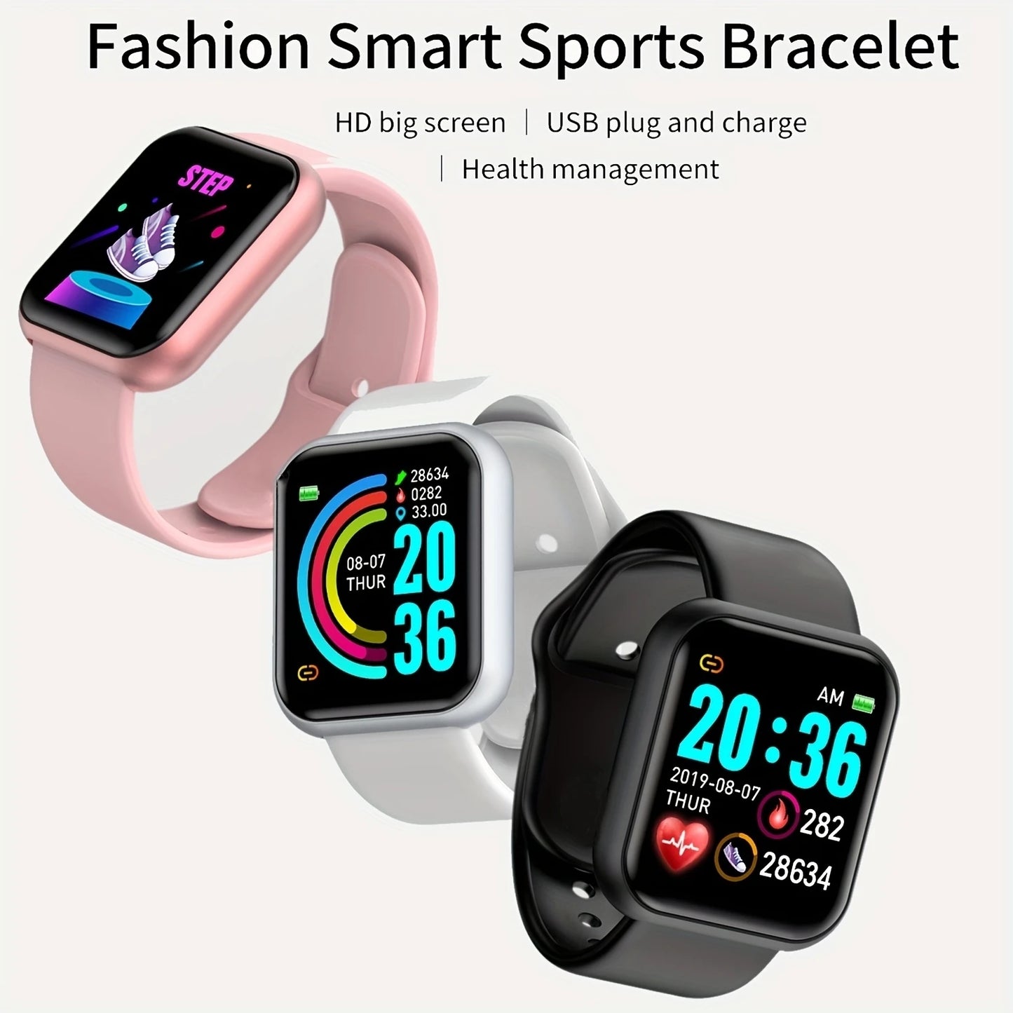 2024 New For Multifunction Smart Watch Kid Men Woman Message Remind Music Control Sport Step Calories 116 Smartwatch Alarm Clock