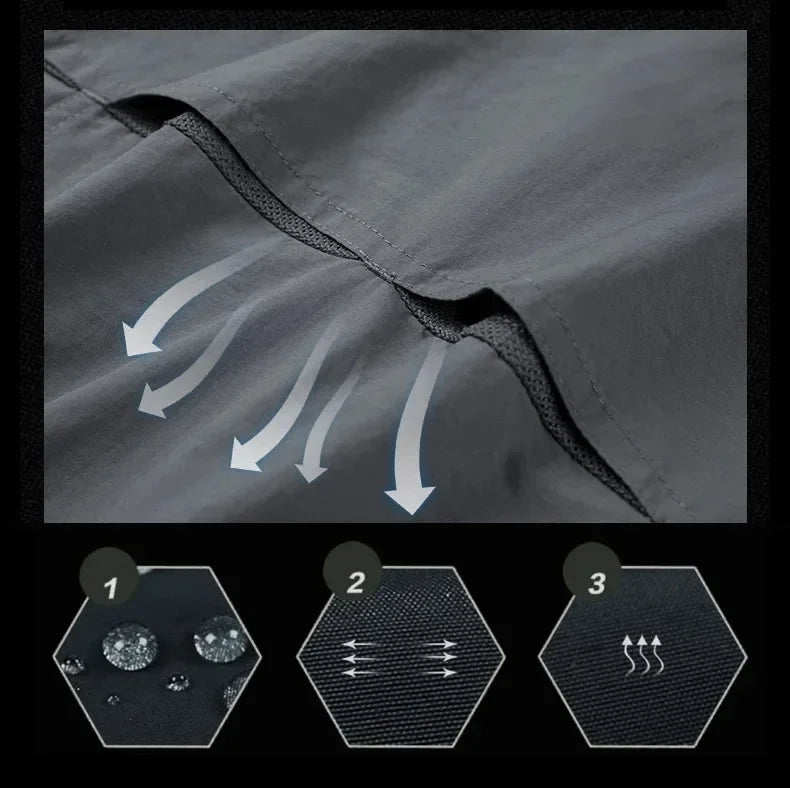 Spring and Autumn Men's New Style Lightweight Breathable shirt tactical multifunctional shirt outdoor long sleeved work shirts