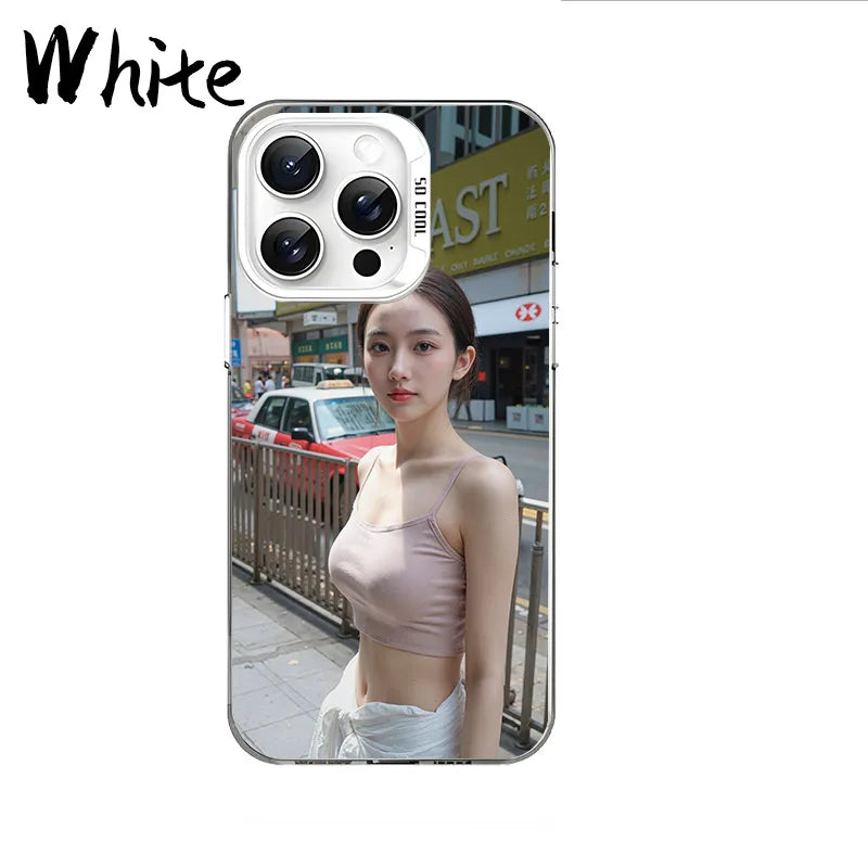For iPhone 16 15 14 13 12 11 Pro Xs Max Mini 16e XR 7 8 Plus SE 2020 2022 Customized Arbitrary Life Photos Cases Design Pictures