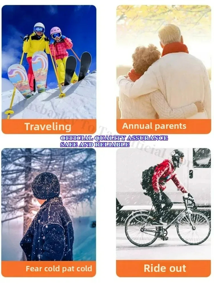 Winter Warm Fleece Jacket Men Climbing Double Thickened Pocket Jacket Outdoor High Collar Windproof Ski Sweatshirt Coat Man Snow