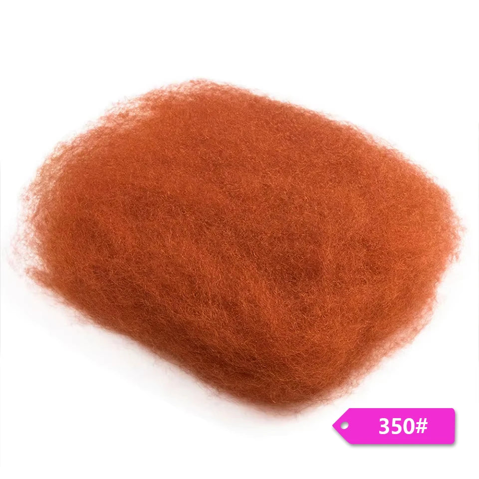 Afro Curly Bulk Human Hair Kinky Twist Crochet Braiding Hair 100% Human Hair Bundles Virgin Dreadlock Braids Hair Color 4# 30#