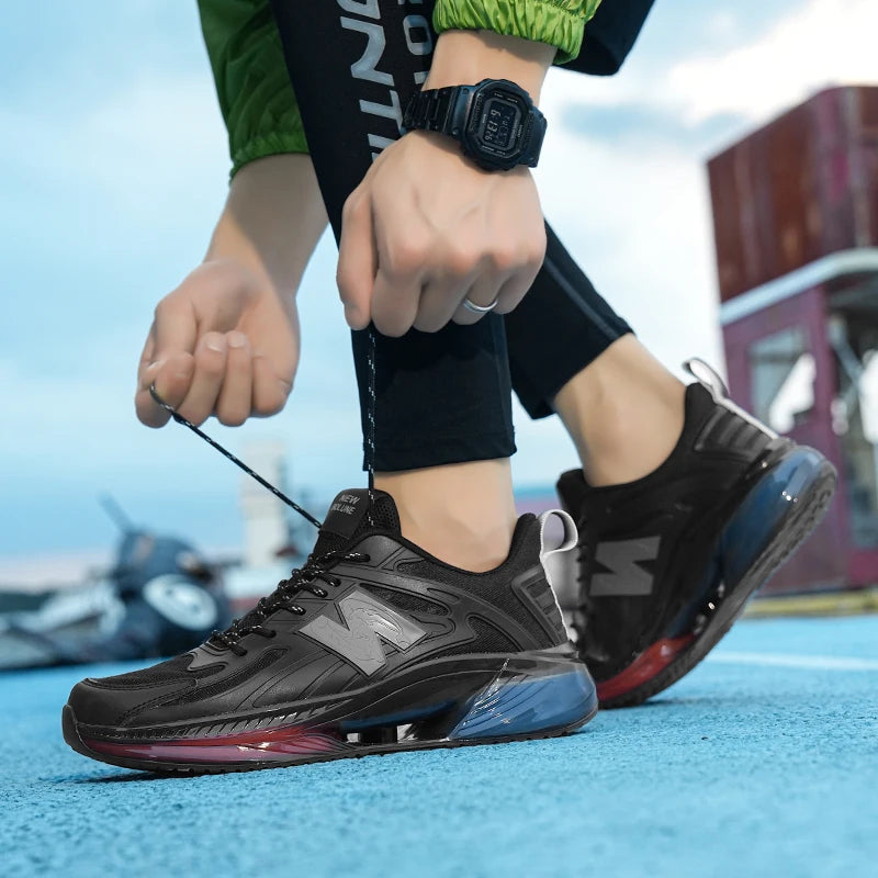 Men Sports Shoes Autumn Fashion Breathable Anti Slip 2025 New Lightweight Soft Comfortable Outdoor Leisure Sneakers Man