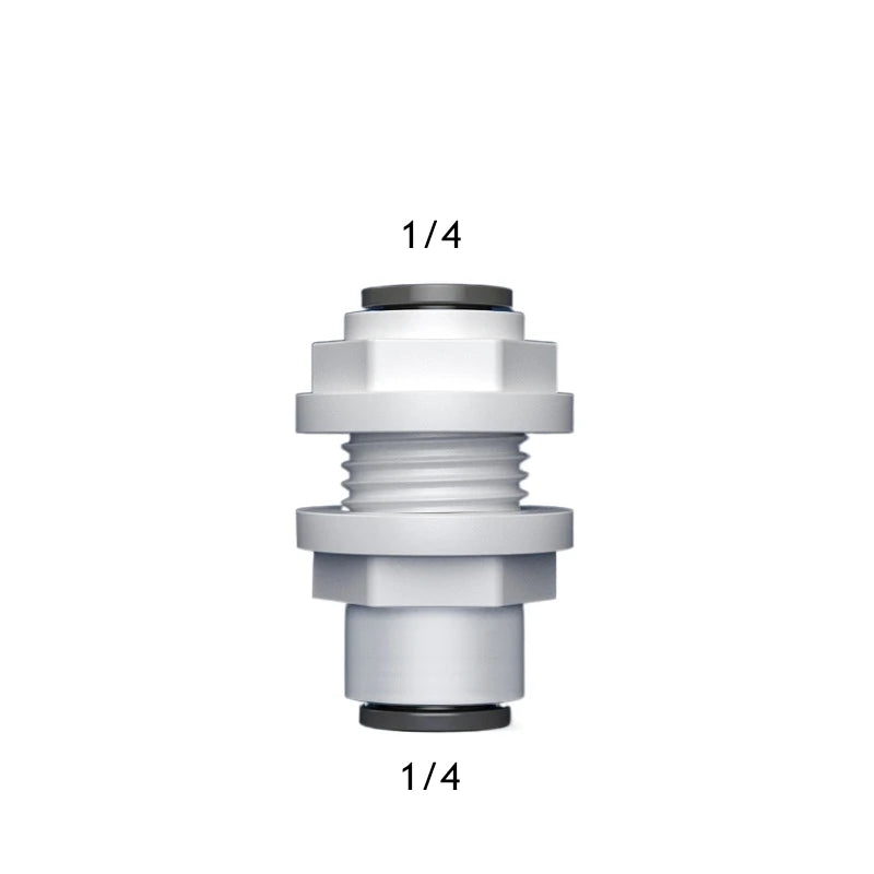1/4 3/8 Straight RO Water Fitting Bulkhead Male Thread Coupling Hose Pipe Connector Water Filter Brew Beer Parts