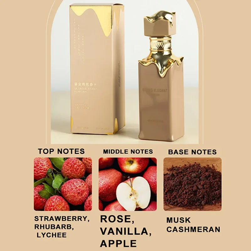 Exquisite Luxury Arabian Perfume Floral Fragrances Light Perfume Lasting Fragrances Body Spray Cologne Pheromone Fragrance Gifts
