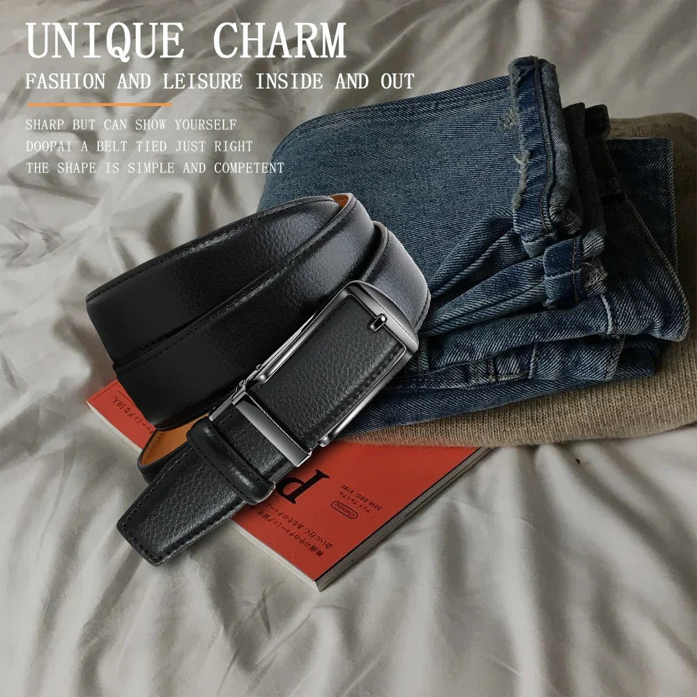 Mens Belts Metal Automatic Buckle Famous Brand Belt Men Quality Genuine Luxury Leather Belt for Men Famous Brand Belt Wome