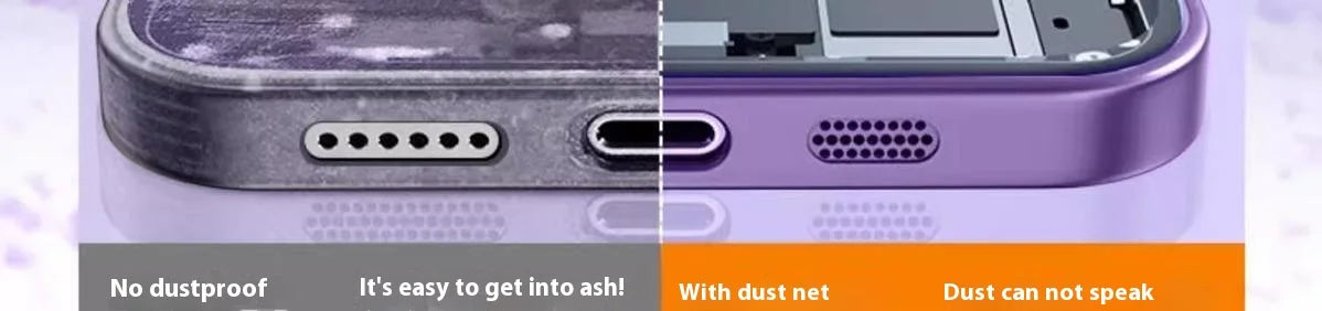 Fashionable Large Window Magnetic Phone Case,For iPhone 16 15 14 13 Pro Max, With Lens Protector,Magsafe Wireless Charging Case