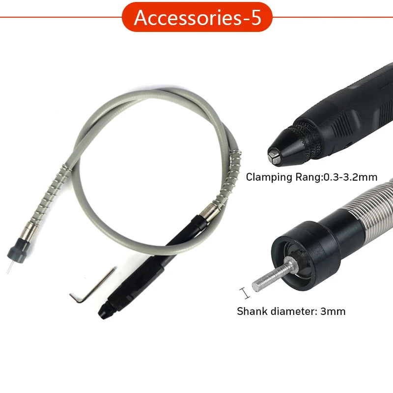 Electric Grinder Accessories Rotary Tool Accessories For Sander Lathe Grinder Electric Belt Sander Grinding Polishing Drilling