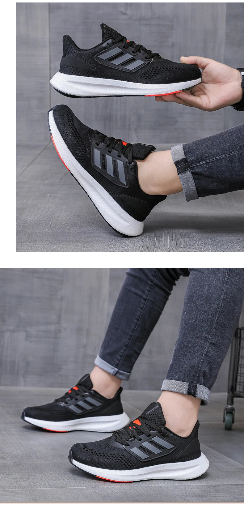 2025 Autumn New Breathable Mesh Men's Shoes Couple Style Korean Fashion Casual Sports Shoes