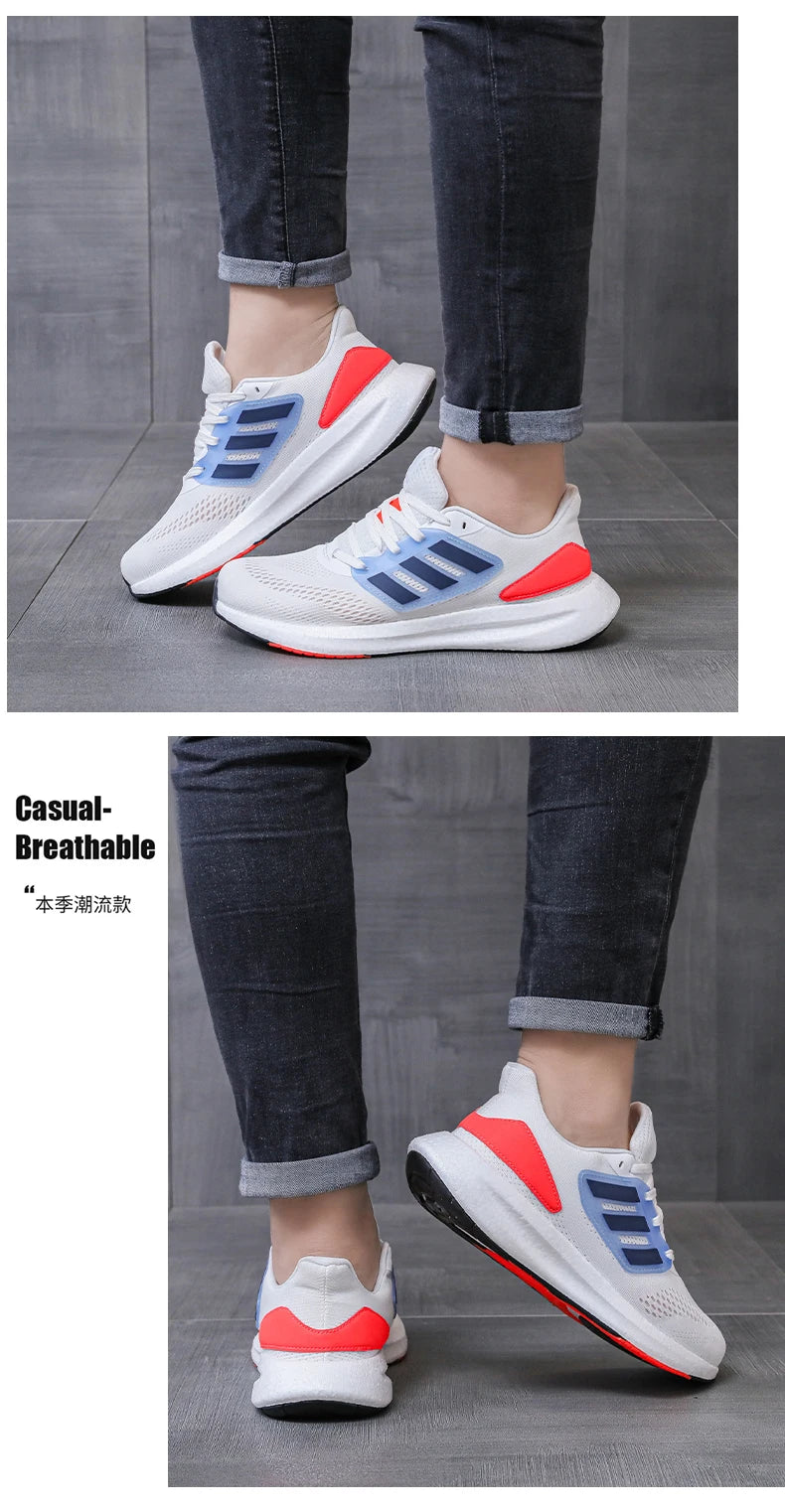 2025 Autumn New Breathable Mesh Men's Shoes Couple Style Korean Fashion Casual Sports Shoes