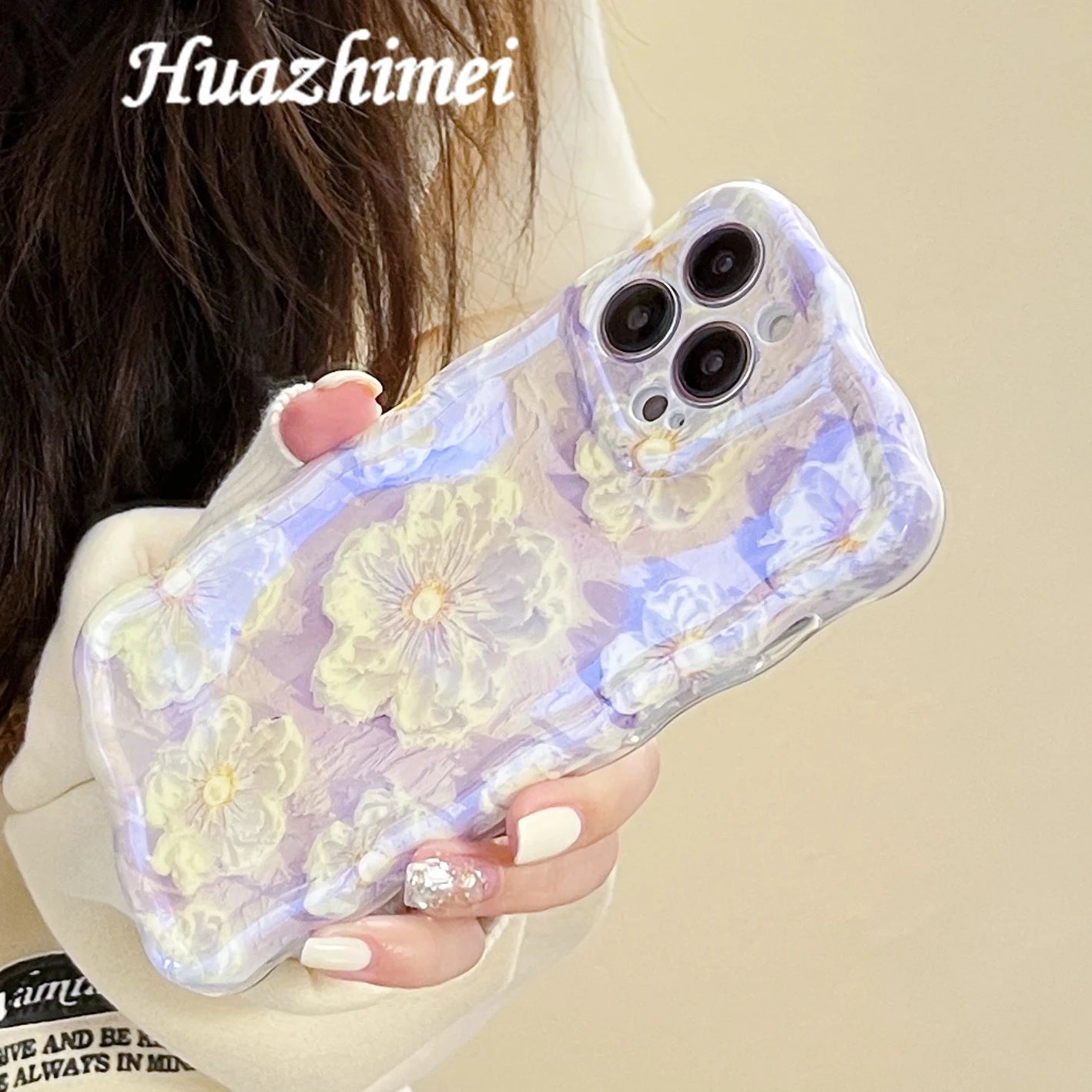 Luxury Laser Flowers Glitter iPhone Case For iPhone 11 12 13 15 16 17 Pro Max Air Plus Fashion Silicone Shockproof Bumper Cover