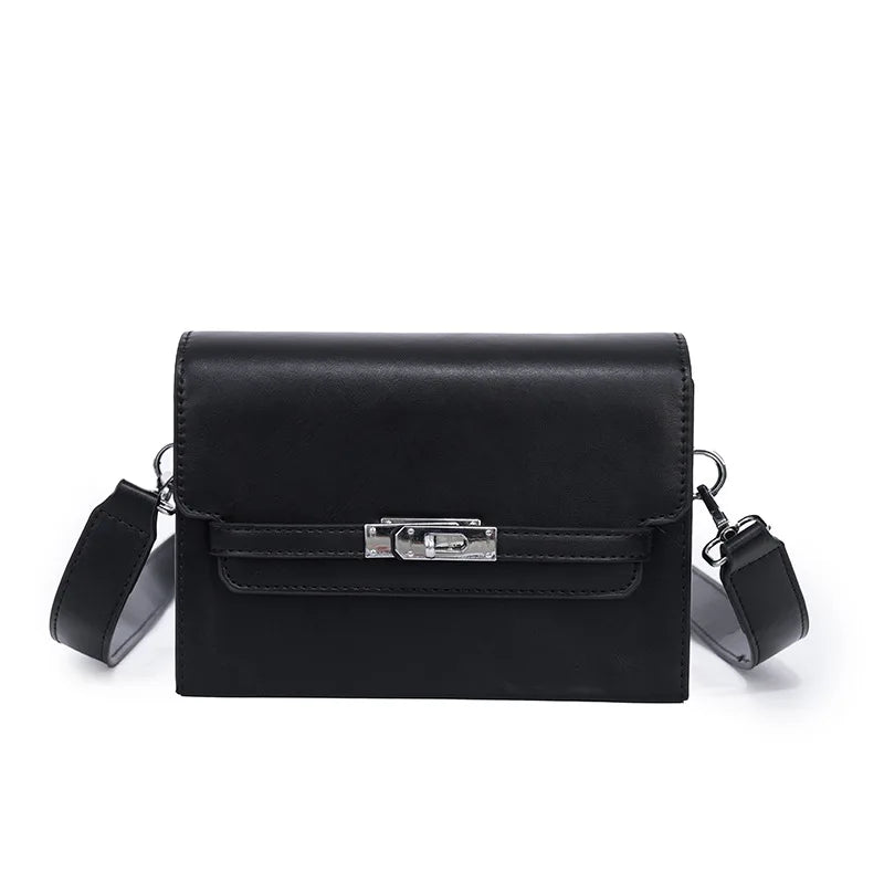 Shoulder Bag 2025 New Fashion Unisex Crossbody Small Square Bag Versatile Hard Shell Box Shape Phone Bag