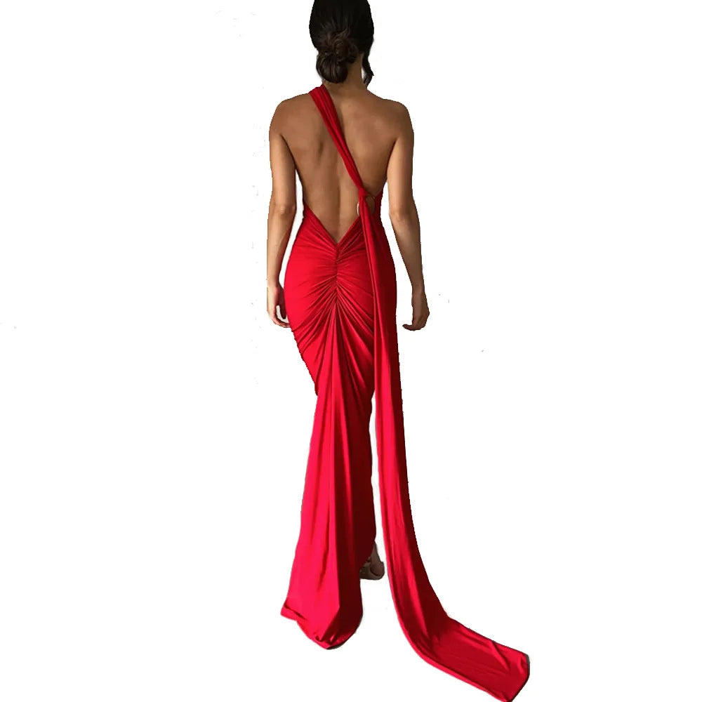 Pregnant Babyshower Clothes Women Evening Outfit Sexy Backless Maternity Dress For Photoshoot Pregnancy Bodycon Photography Gown