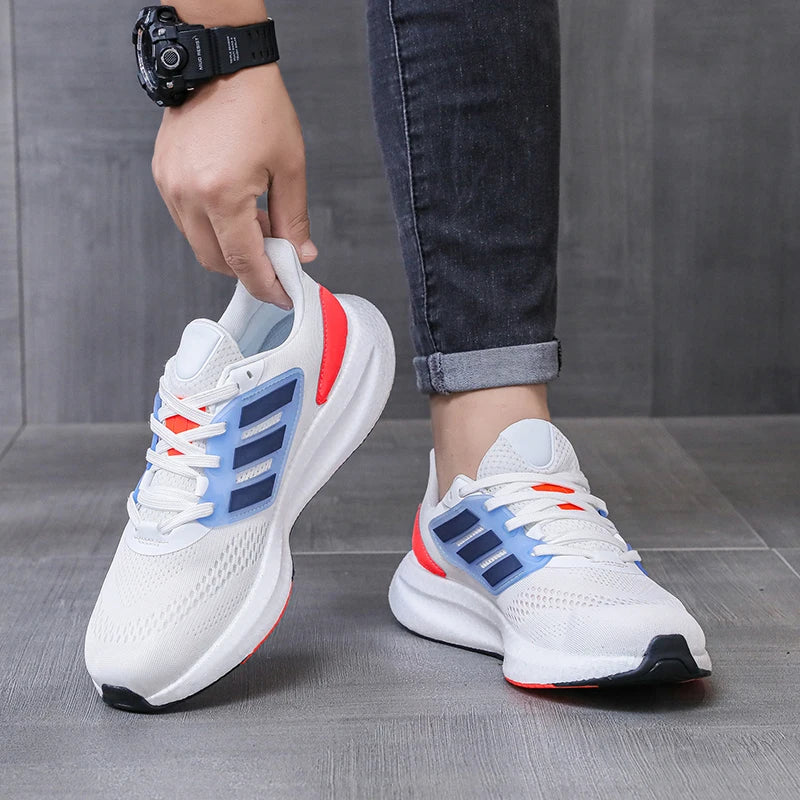 2025 Autumn New Breathable Mesh Men's Shoes Couple Style Korean Fashion Casual Sports Shoes