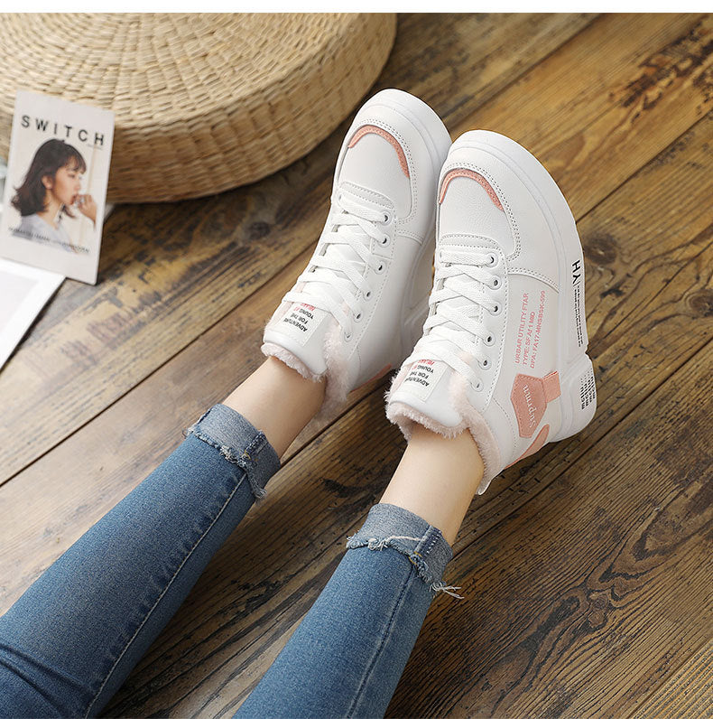 Size 35-44 Women Warming Boots Outdoor Winter Plush Casual Shoes Wear Female Snow Boots Footwear Zapotos Mujer Warm Sneakers