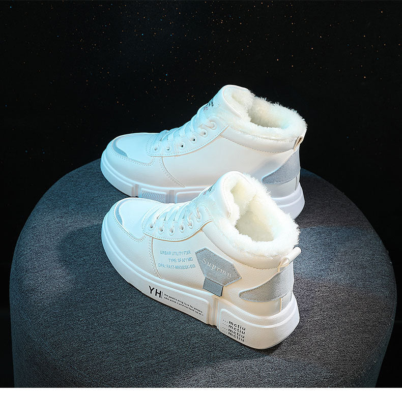 Size 35-44 Women Warming Boots Outdoor Winter Plush Casual Shoes Wear Female Snow Boots Footwear Zapotos Mujer Warm Sneakers