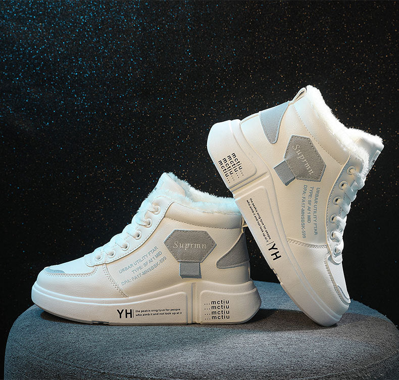 Size 35-44 Women Warming Boots Outdoor Winter Plush Casual Shoes Wear Female Snow Boots Footwear Zapotos Mujer Warm Sneakers