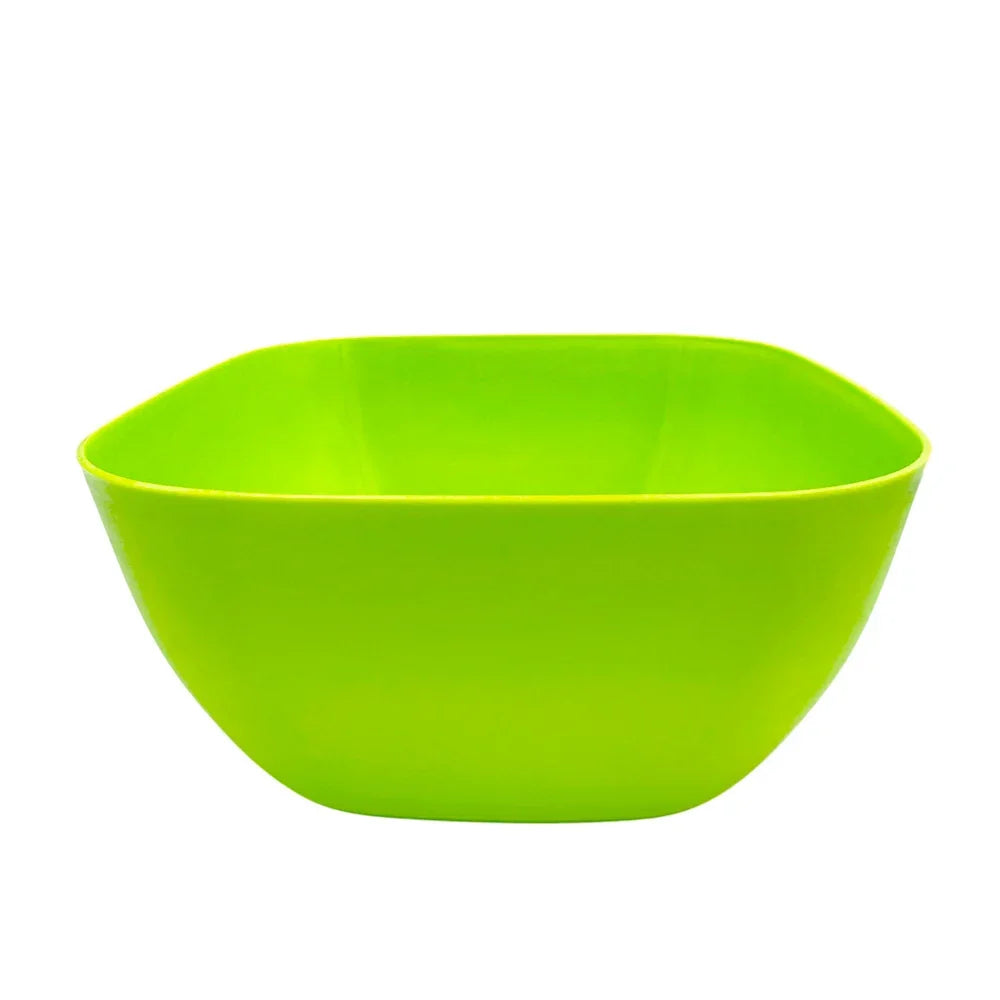 [GDL] Plate - salad bowl, square, large, variety of colors / plastic items
