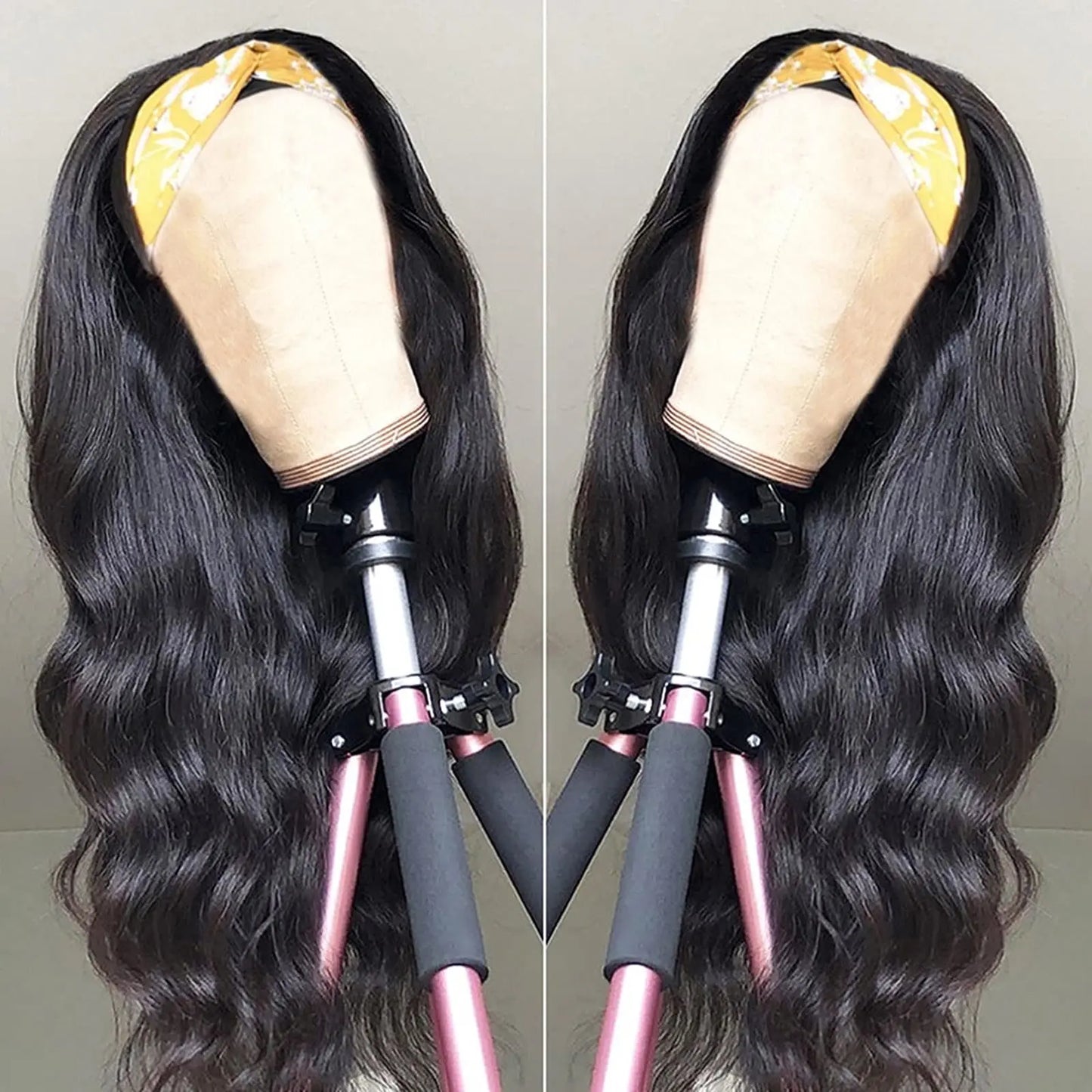 Body wave Headband Wig 250% Human Hair Wigs For Women Brazilian Straight Wig 8"-34" Remy Human Hair Wig 200% Machine Made Wig