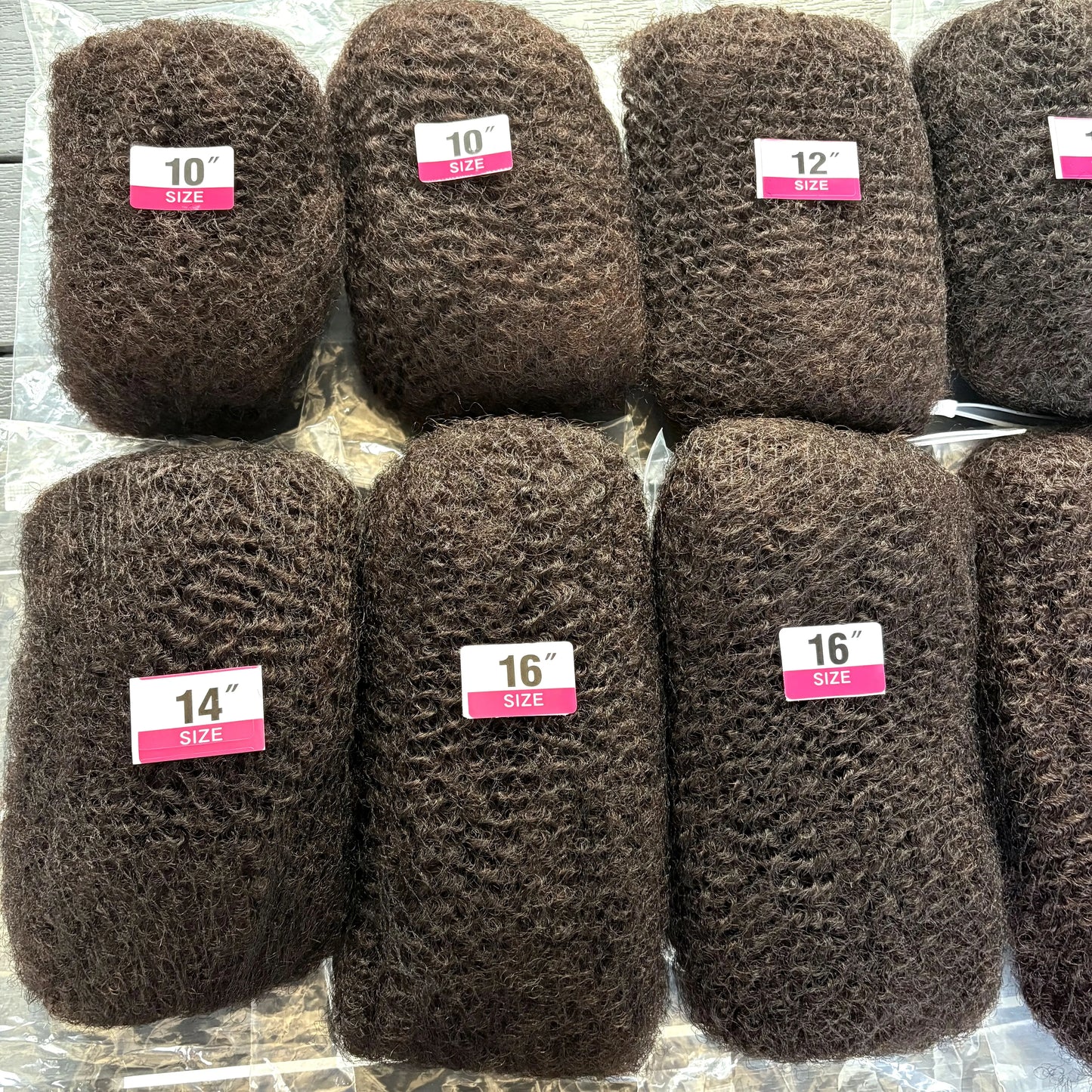 50g/Pack Afro Kinky Curly Human Hair Bulk For Braiding Dreadlock Remy Bulk Hair No Attachment Peruvian Natural Color Braids Hair