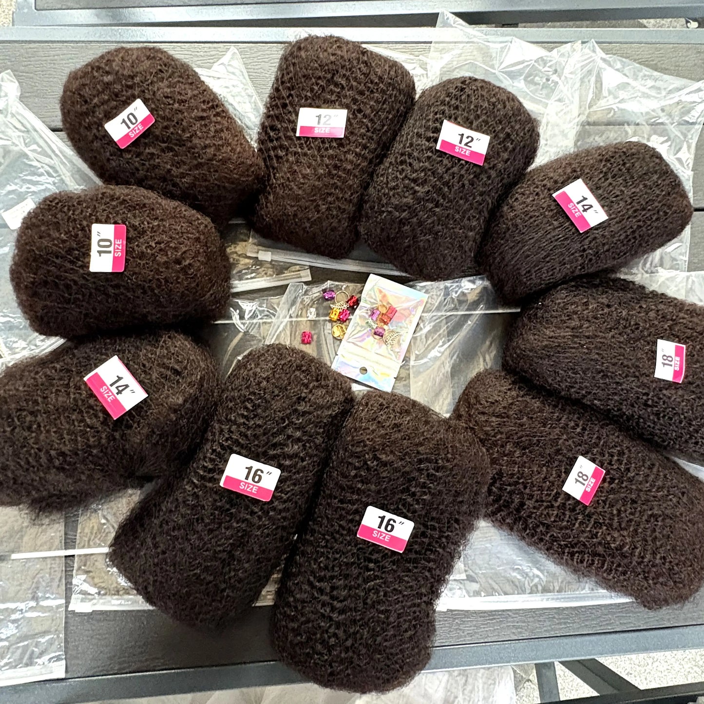 10-18Inch 4C Afro Kinky Bulk Human Hair Extensions No Weft 30 or 50g/Pack Brazilian Remy Bulk for Locs Micro Twist Braiding Hair