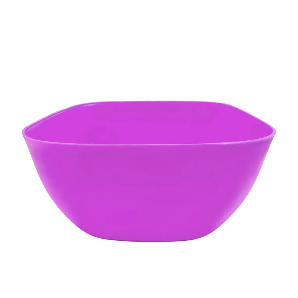 [GDL] Plate - salad bowl, square, large, variety of colors / plastic items
