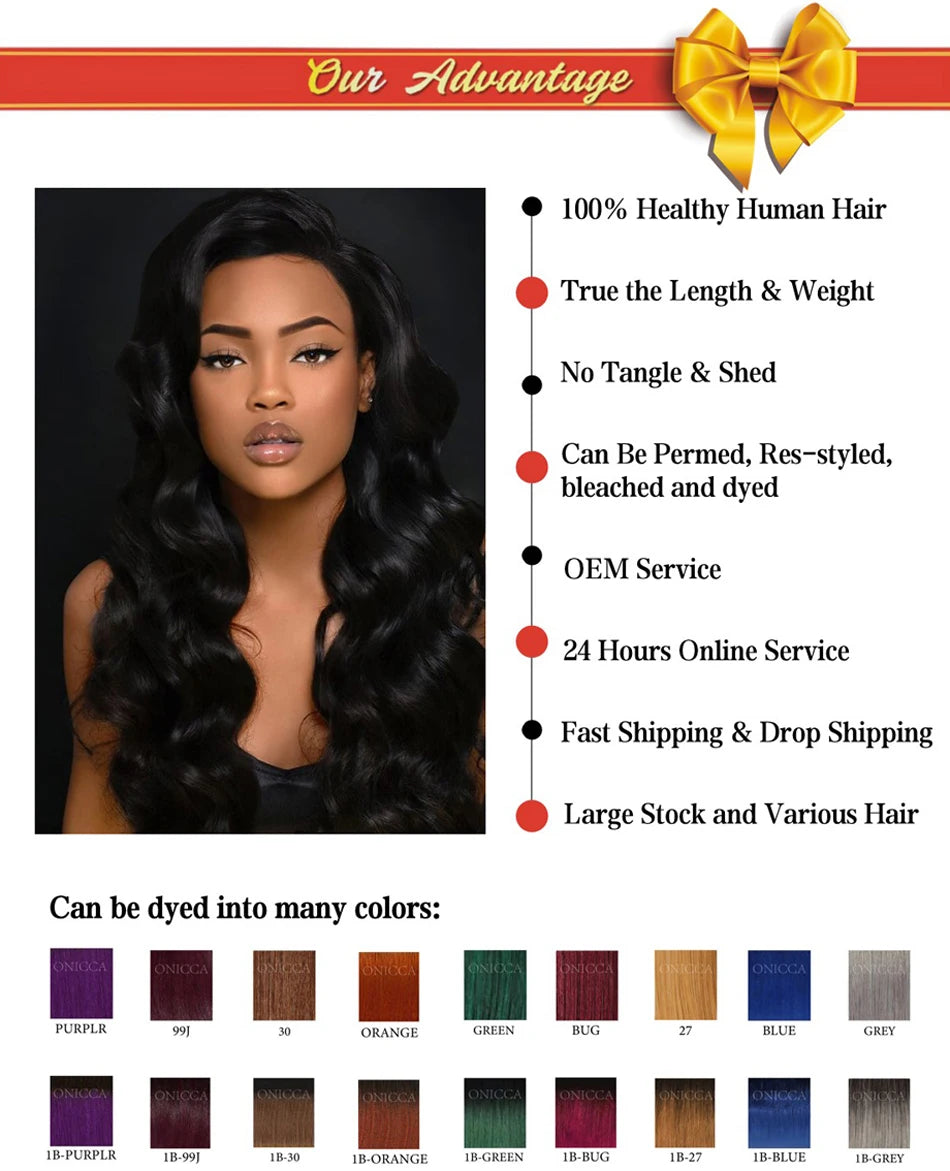 Body Wave Bundles With Closure Brazilian Hair Weave Bundles 13x4 Lace Frontal With Bundles Remy Human Hair Extensions