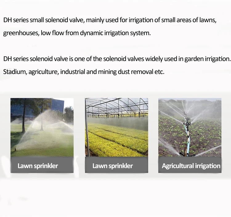 1/2" 3/4" 1" inch Farm Garden Landscape  Irrigation Water Latching Solenoid Valve 220v 110v 24v Normally Closed