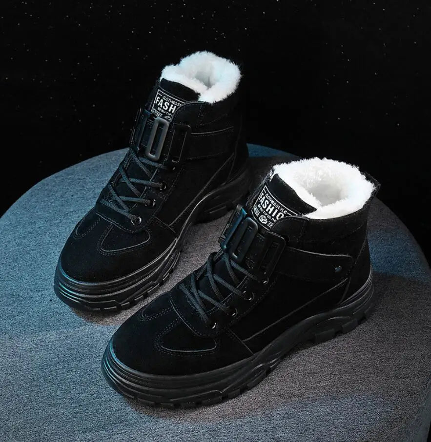 Size 35-44 Women Warming Boots Outdoor Winter Plush Casual Shoes Wear Female Snow Boots Footwear Zapotos Mujer Warm Sneakers