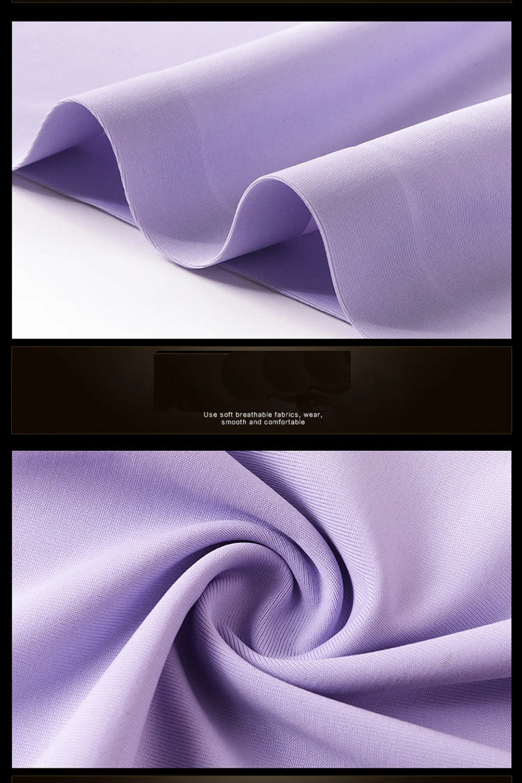 10PCS/Set Women's Panties Seamless Female Underwear Plus Size Cozy Briefs Breathable Silk Satin Lingerie Hot Sale Underpants