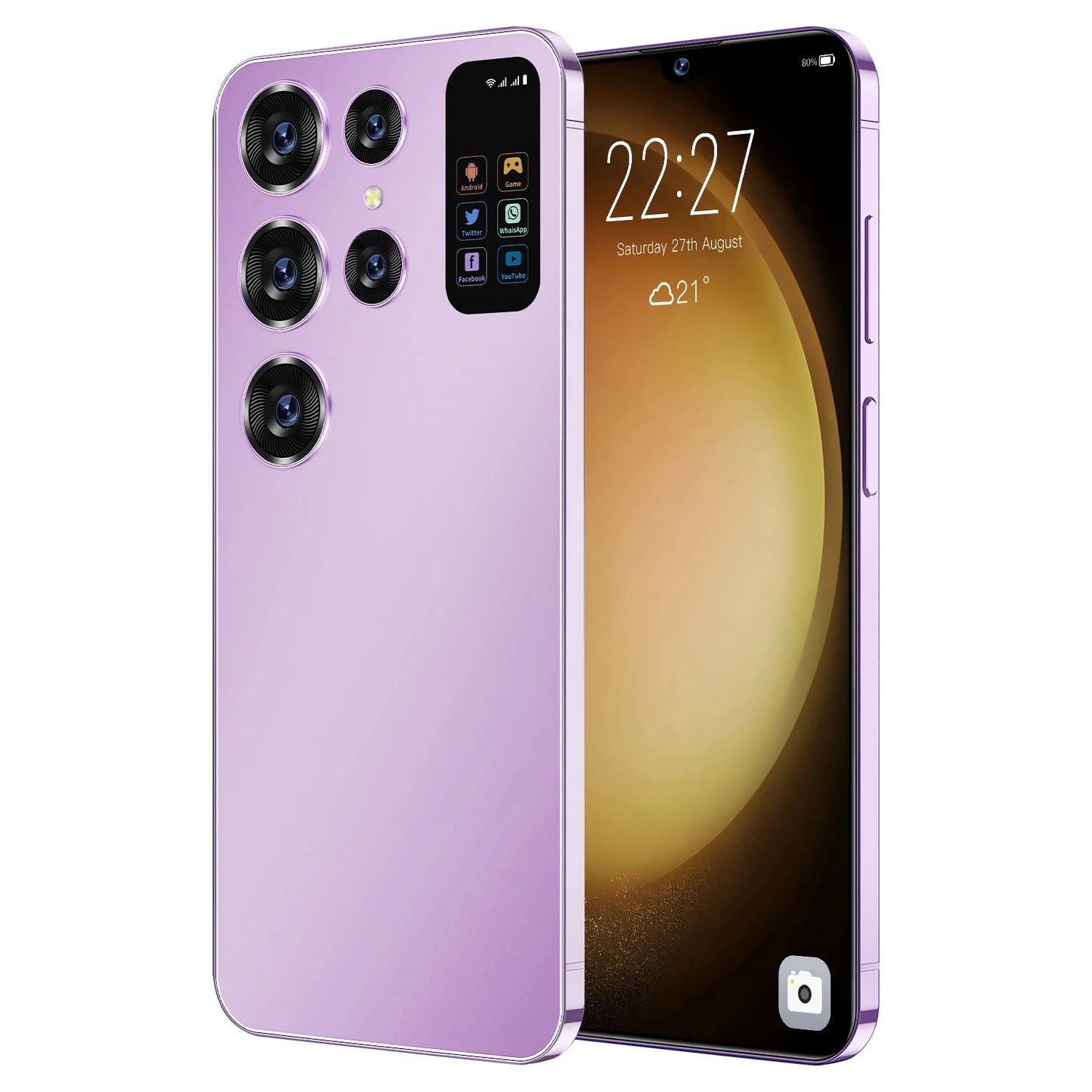 Original S24 ULTRA 16GB+1TB 7.3 Inch Full Display Android 12 Mobile Phone S24 ULTRA Cell Phone Smartphone 4G 5G