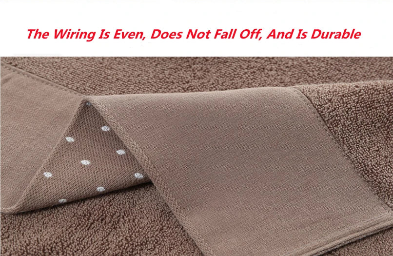 Pure Cotton Towel Super Absorbent Large Towels 35X75cm Thick Soft Bathroom Towels Comfortable Bath Towels