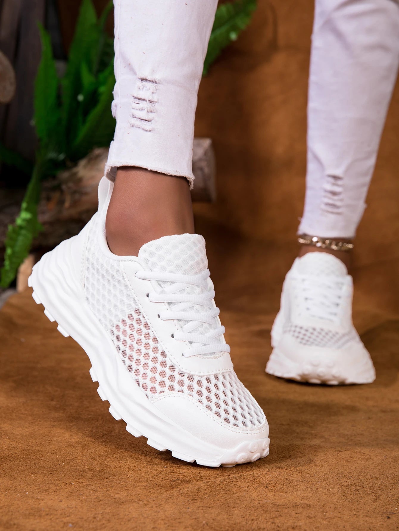 Big Size Tennis for Women Lightweight Sneakers High Quality Breathable Outdoor Athletic Jogging Sport Running Walking Shoes