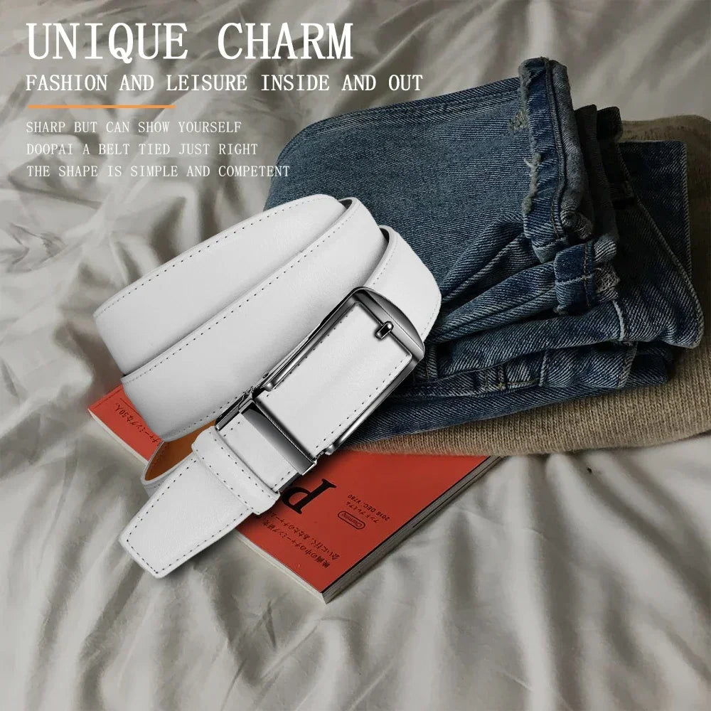 Mens Belts Metal Automatic Buckle Famous Brand Belt Men Quality Genuine Luxury Leather Belt for Men Famous Brand Belt Wome