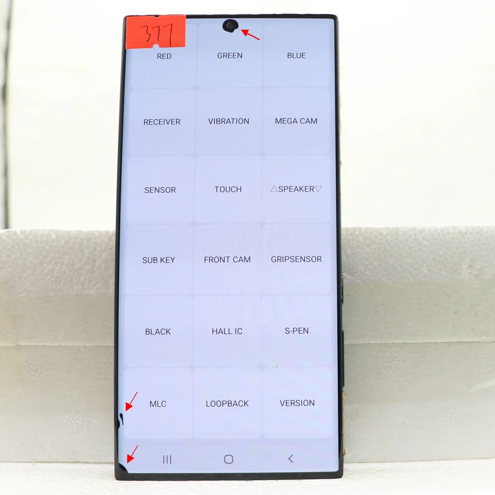 6.8'' Display For Samsung Galaxy S23 Ultra S918 SM-S918B S918U S918B/DS SUPER AMOLED LCD Touch Screen Digitizer with defects