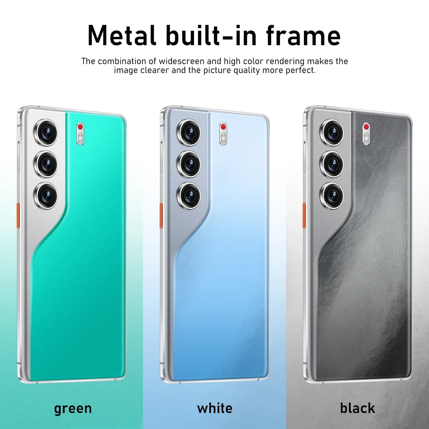 New HOT 2025 Camon 40 Pro Original Intelligent 5G Dual Card Dual Standby Global Version 22GB Adroid15 System 7800mAh Battery