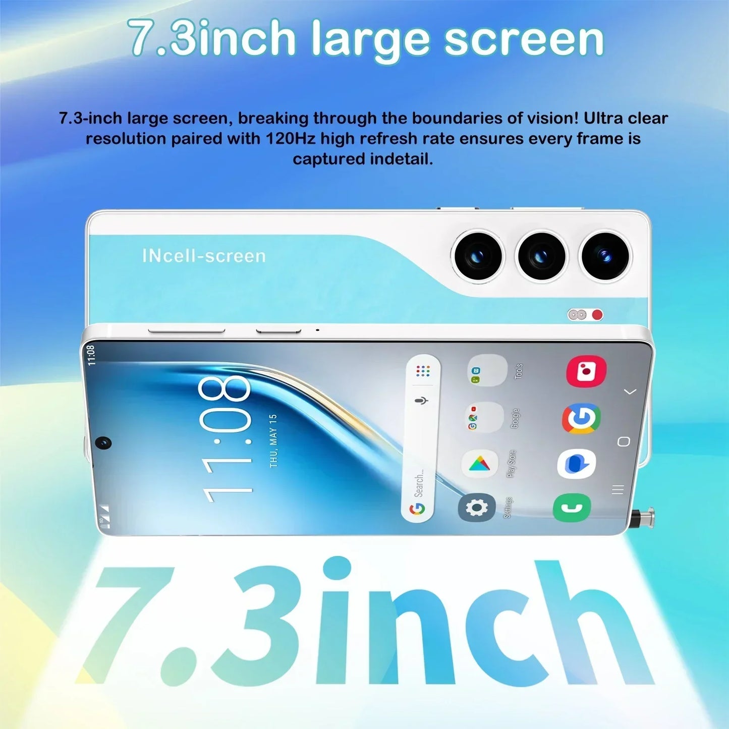 2025 HOT New Camon 40 Pro Original intelligent 5G dual card dual standby Android 14 system 108MP global version 8000mAh battery