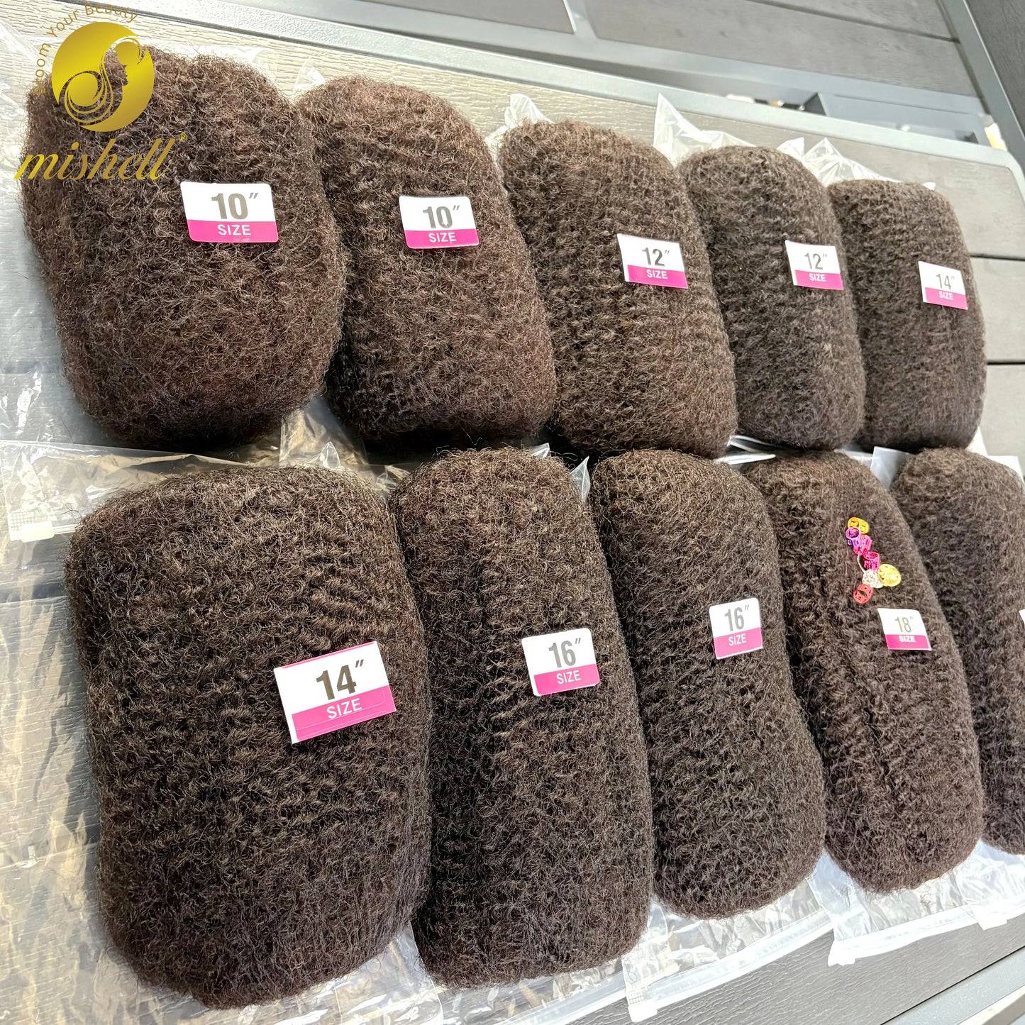 50g/Pack Afro Kinky Curly Human Hair Bulk For Braiding Dreadlock Remy Bulk Hair No Attachment Peruvian Natural Color Braids Hair