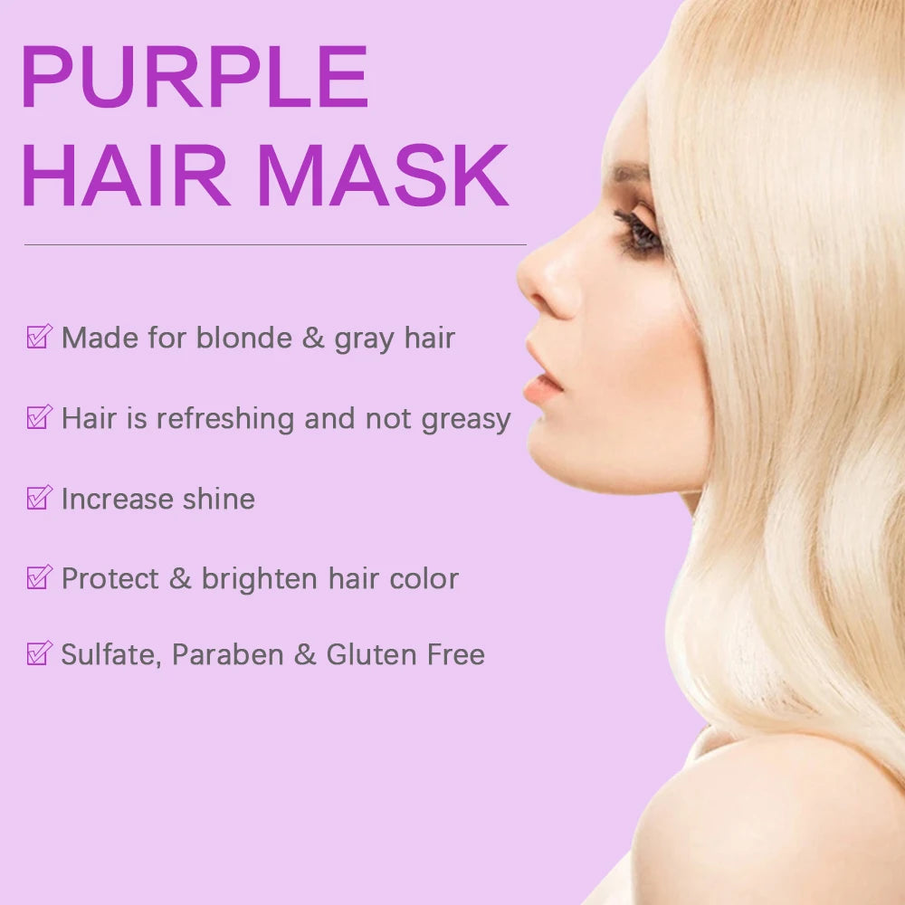 Hair Repair Film Repairs Damaged Hair Make It More Shiny Smooth Essential Nutrients for Dry Hair Solve The Problem of Split Hair