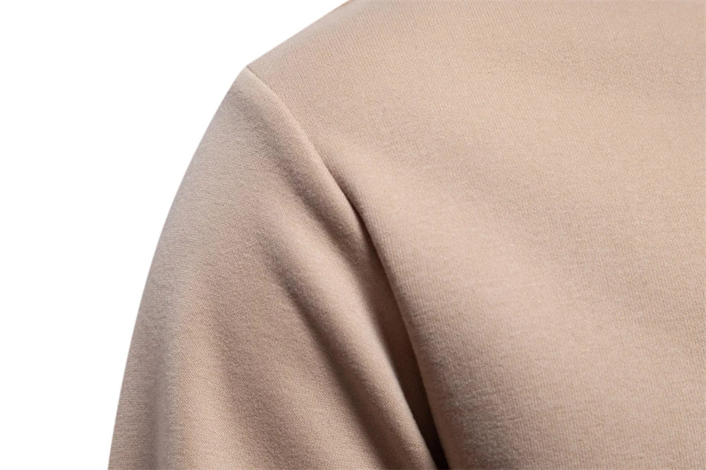 AIOPESON High Quality Cotton Sweatshirt for Men Zipper Pocket Mens Sweatshirts Casual Sport Men Clothing Pullover Men