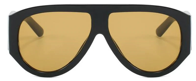 HOT Sun Glasses Unisex Anti-UV Spectacles Oversie Frame Eyeglasses Retro Ornamental Width Temples Sunglasses