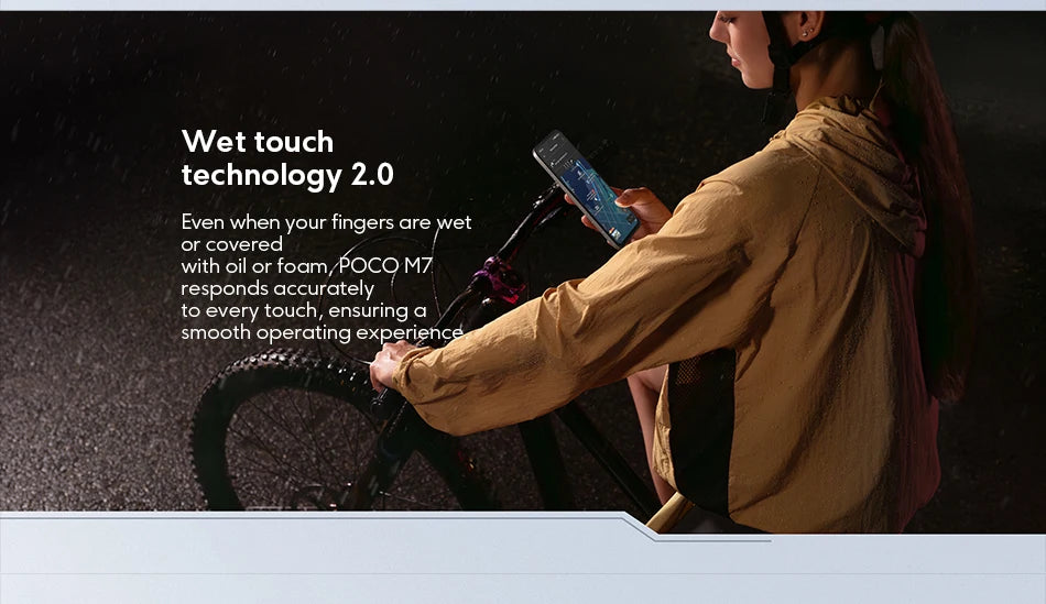 POCO M7 Global Version Snapdragon 685 Smartphone 6.9" 144Hz FHD+ DotDisplay 50MP Camera 7000mAh Battery 33W Fast Charging NFC