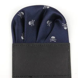 New Men Suits Polyester Designer Handkerchiefs SKULL Dot FLOWER Pocket Square Hankies Colorful Casual Square Pockets Hanky